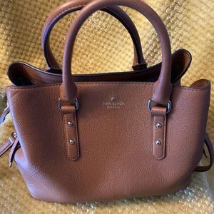 ♠️KATESPADE Larchmont Avenue Evangelie Tan PURSE♠️